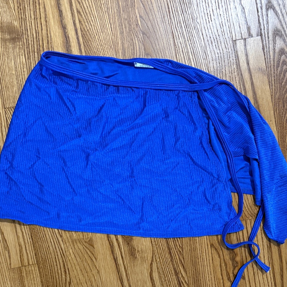 Catalina Blue Swim Sarong